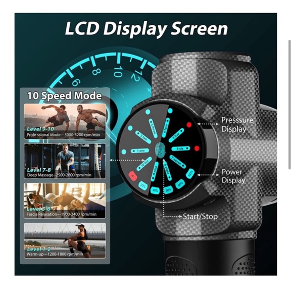 New in box DARKIRON Massage Gun X 5 - Picture 2 of 7